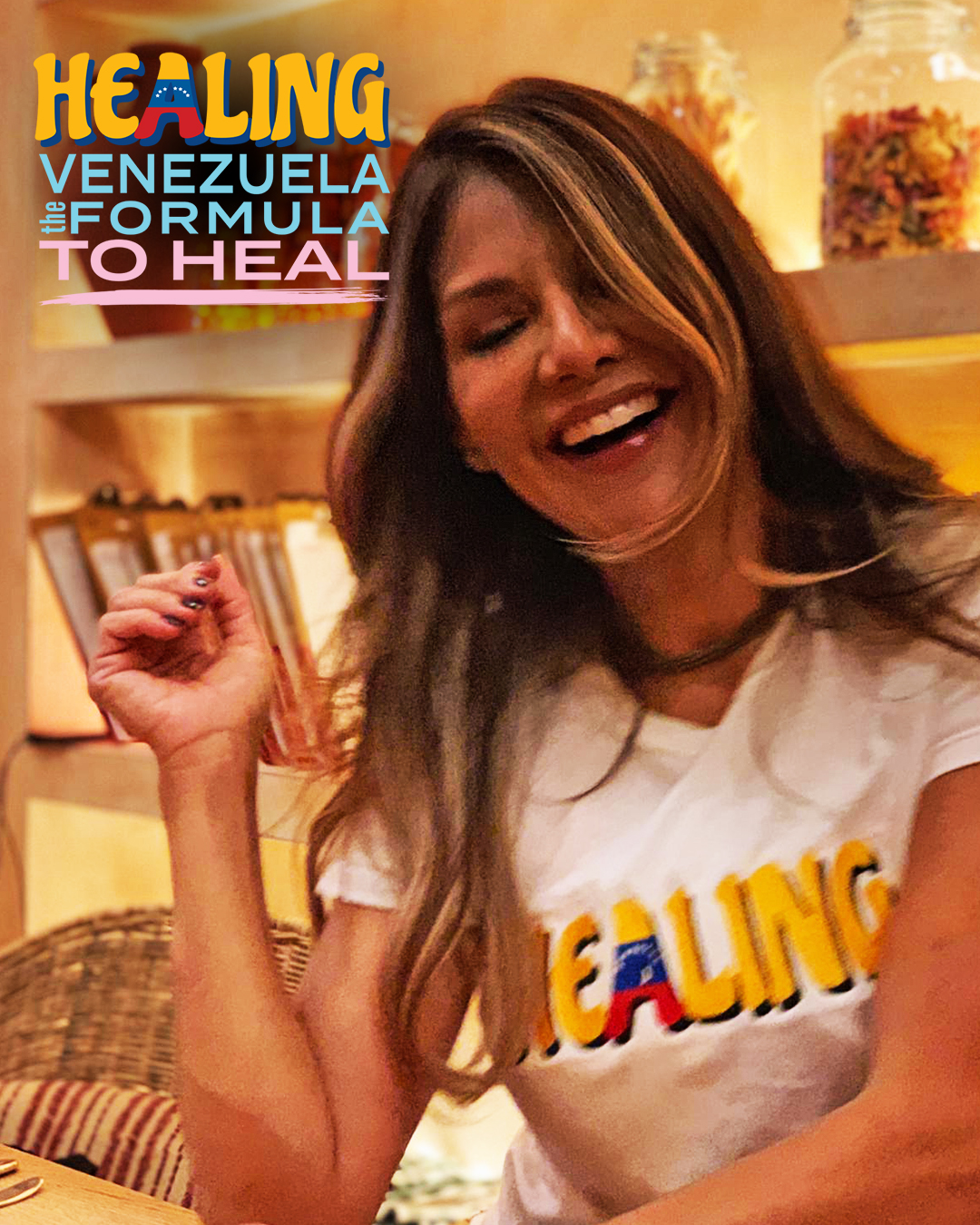 Ivonne Reyes se suma a campaña de Healing Venezuela